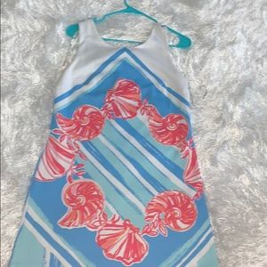 Lilly pullitzer seashell dress size small